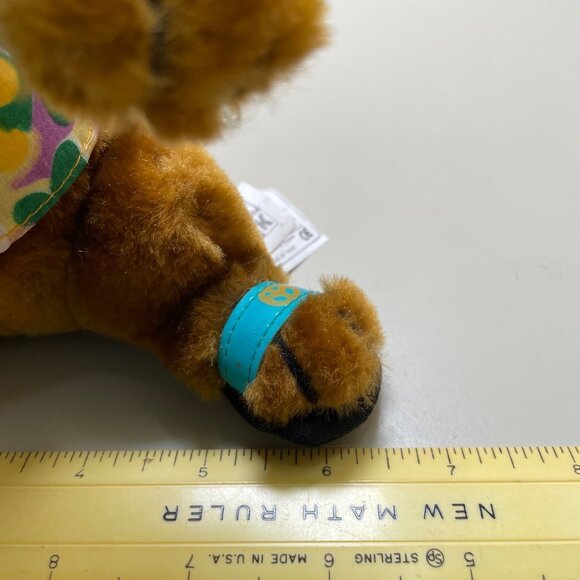Scooby-Doo Cartoon Network Plush Toy In Floral Shirt - Collectible 10" Stuffed A - Picture 10 of 11